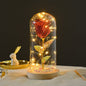 Valentine Eternal Rose LED Glass Flower Gift For Romantic Glow And Lasting Beauty For Decor - merch gone viral.