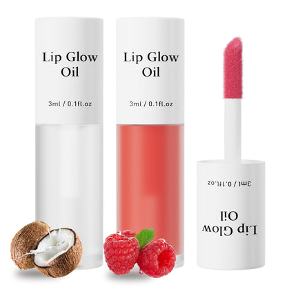 Water Light Lip Gloss Hydrating With Fruit Flavor for Women, Long Lasting Hydration, Non Sticky Shine, Water Based - merch gone viral.