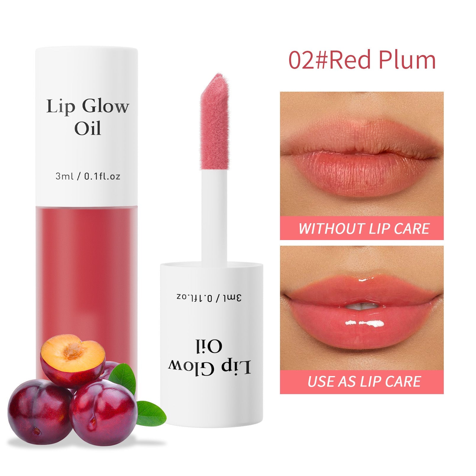 Water Light Lip Gloss Hydrating With Fruit Flavor for Women, Long Lasting Hydration, Non Sticky Shine, Water Based - merch gone viral.