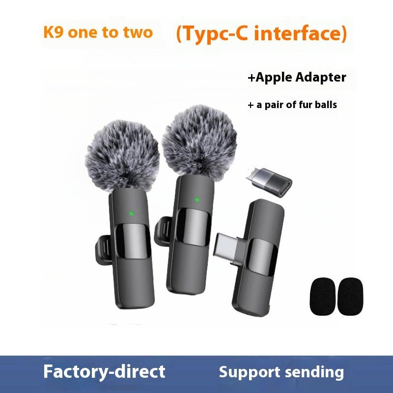 Wireless Microphone For Mobile Video Shooting And Hands Free Live Streaming On Smartphone - merch gone viral.