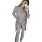 women fashion suits knitted three - piece suit - merch gone viral.