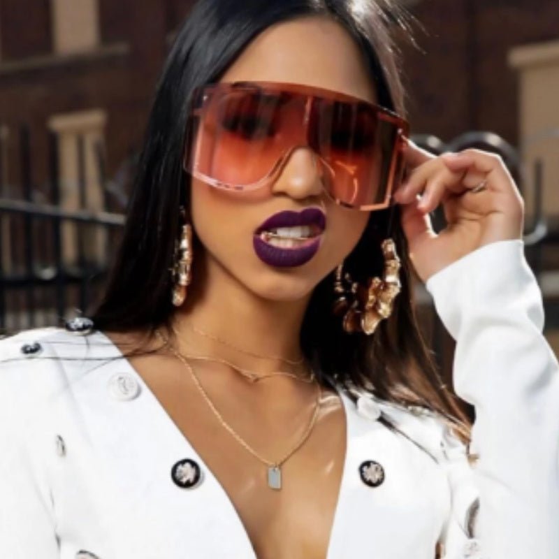 Women Square Polarized Glass Lens Sunglasses - merch gone viral.