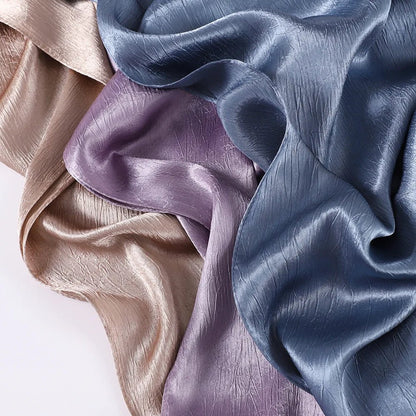 Women's Chiffon Hijab Silk Scarf Loose Fit Headwrap Shawl Bandana Turban - Merch Gone Viral