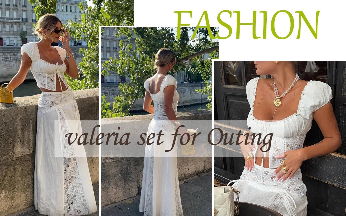 Women’s Elegant Off-Shoulder Cropped Top And Flared Skirt Two-Piece Set - Merch Gone Viral