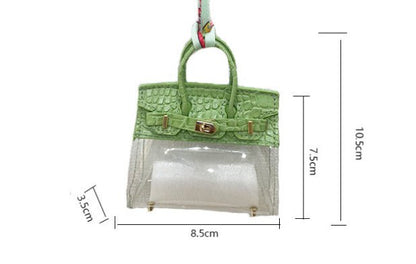 Womens Fashion Car Key Case Soft Leather Key Holder Wipes Clean Colorful Textures Protective Organizer - merch gone viral.