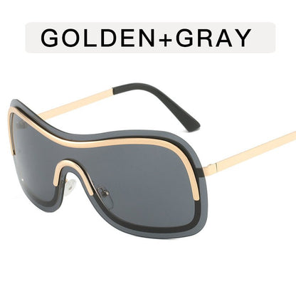 Women's Fashionable Metal Street Shot Sunglasses - merch gone viral.