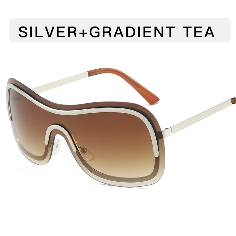 Women's Fashionable Metal Street Shot Sunglasses - merch gone viral.