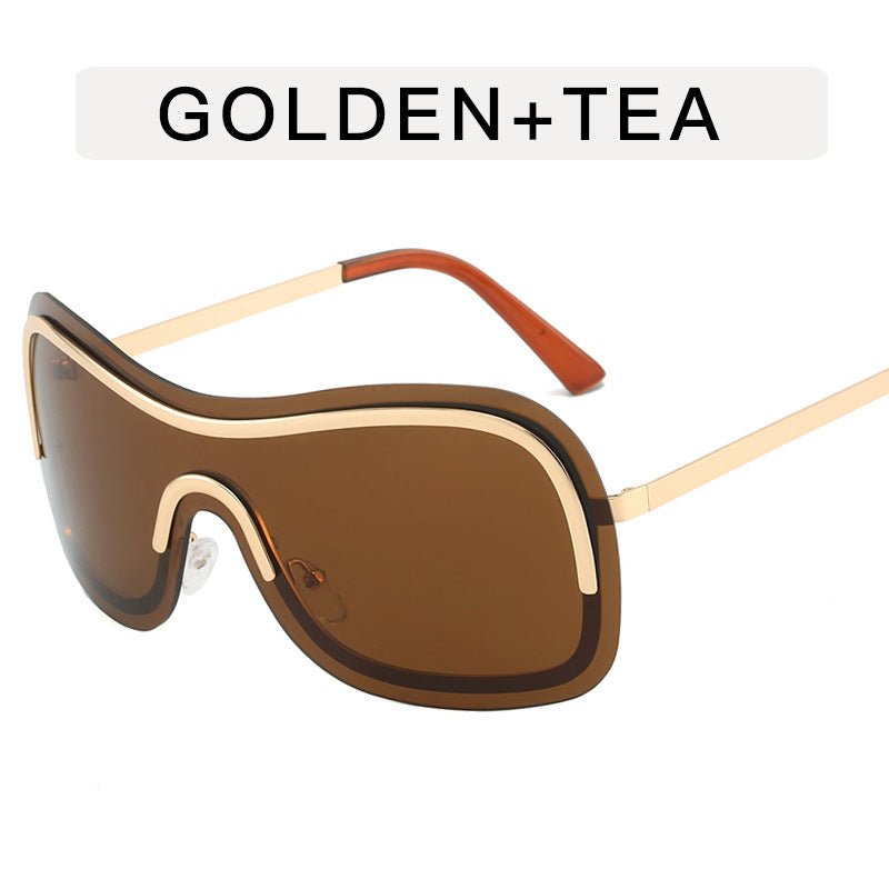 Women's Fashionable Metal Street Shot Sunglasses - merch gone viral.