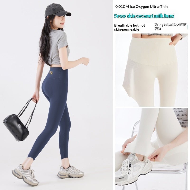 Women's Ice Silk Shark Full Length Ultra Thin Nylon Pants - Merch Gone Viral