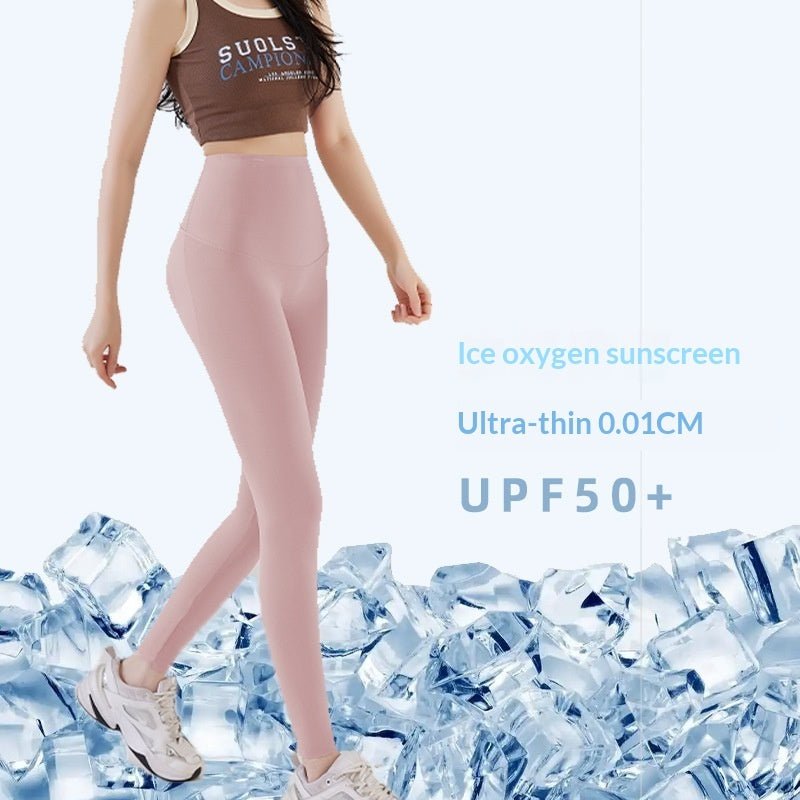 Women's Ice Silk Shark Full Length Ultra Thin Nylon Pants - Merch Gone Viral
