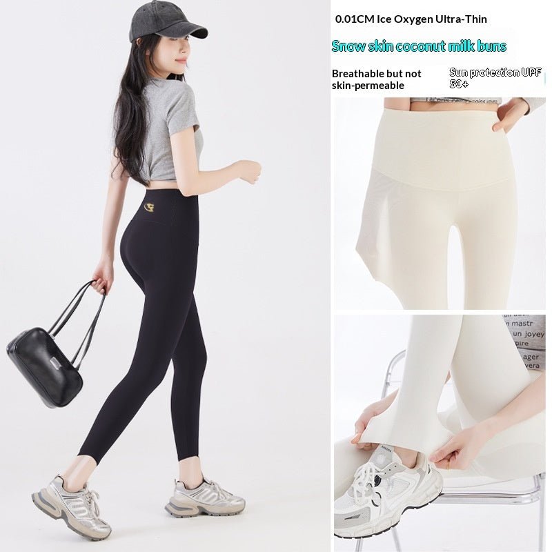 Women's Ice Silk Shark Full Length Ultra Thin Nylon Pants - Merch Gone Viral