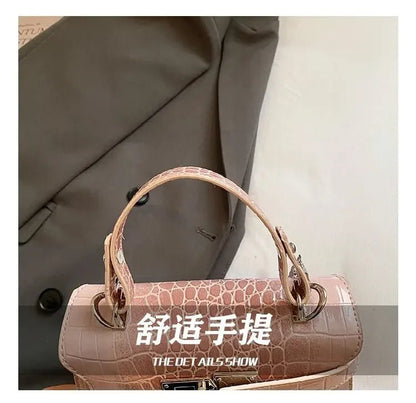 Women’s Leather Diaper Bag Satchel for Moms with Practical Pockets - Merch Gone Viral
