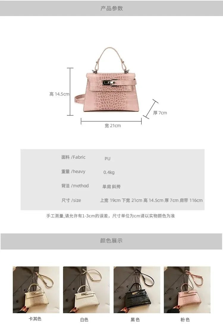 Women’s Leather Diaper Bag Satchel for Moms with Practical Pockets - Merch Gone Viral
