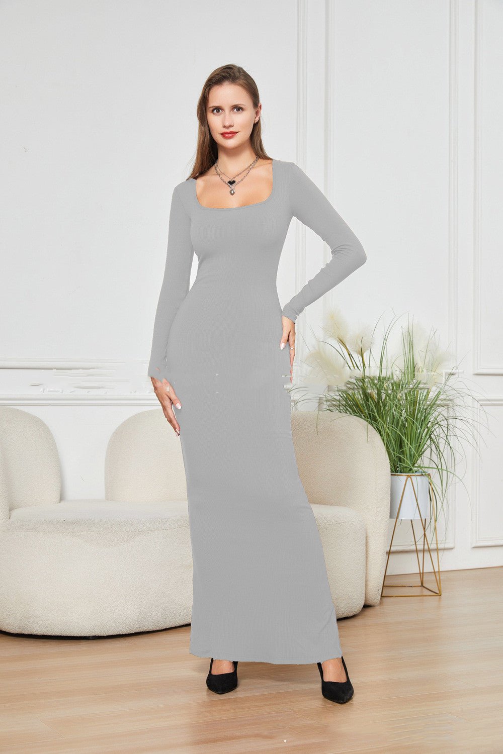 Women’s Shapewear Dress with Built In Waist Cinch Hip Lift - Merch Gone Viral