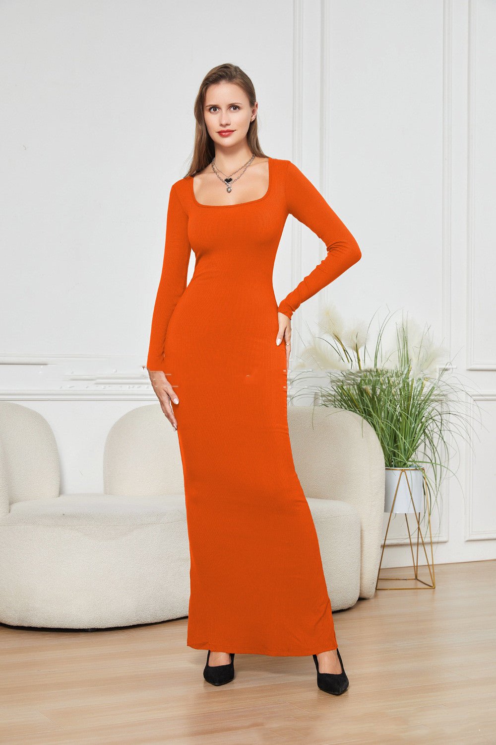 Women’s Shapewear Dress with Built In Waist Cinch Hip Lift - Merch Gone Viral