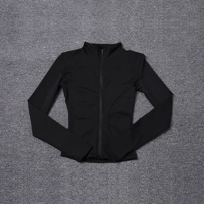 Women's Sport Jacket Long Sleeve Polyester For Gym Training Yoga - Merch Gone Viral