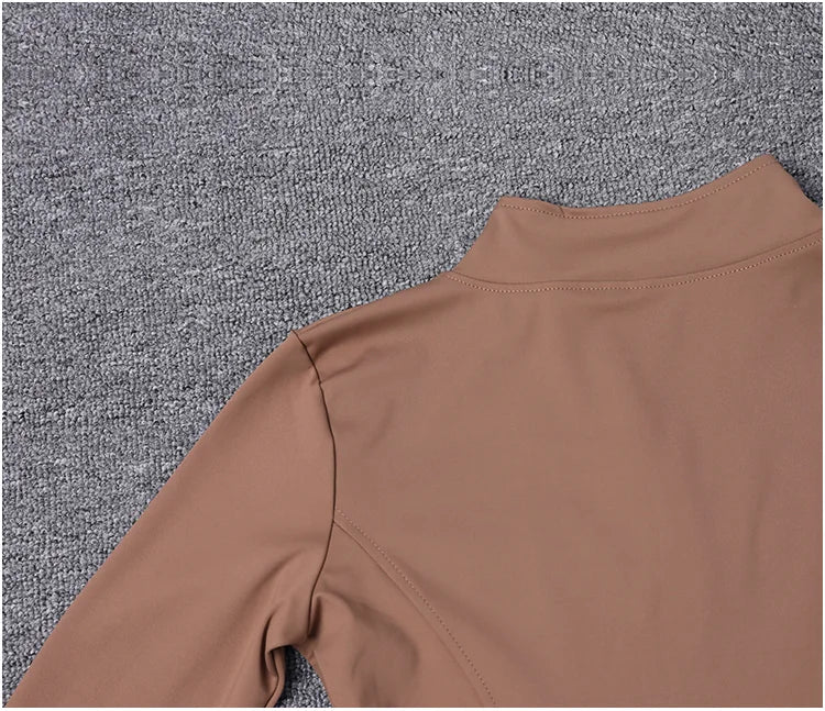 Women's Sport Jacket Long Sleeve Polyester For Gym Training Yoga - Merch Gone Viral