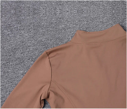 Women's Sport Jacket Long Sleeve Polyester For Gym Training Yoga - Merch Gone Viral