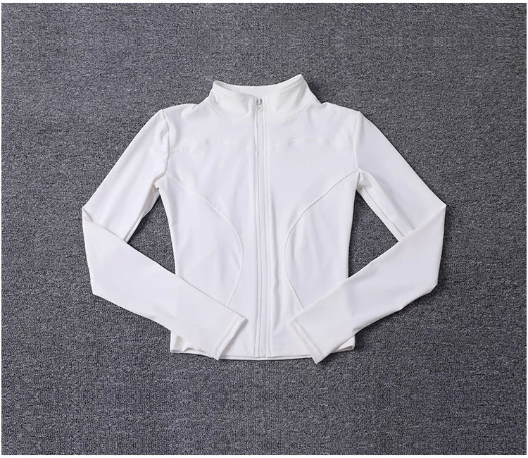 Women's Sport Jacket Long Sleeve Polyester For Gym Training Yoga - Merch Gone Viral