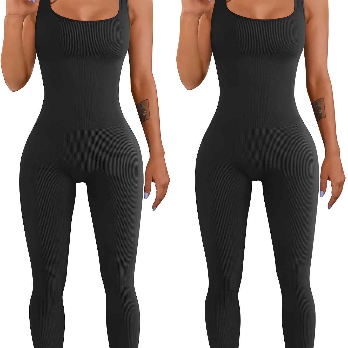 Womens Suspender Tank Top Tights Soft Stretch Spandex Waist - Defining Fit Subtle Detailing Everyday Comfort - merch gone viral.