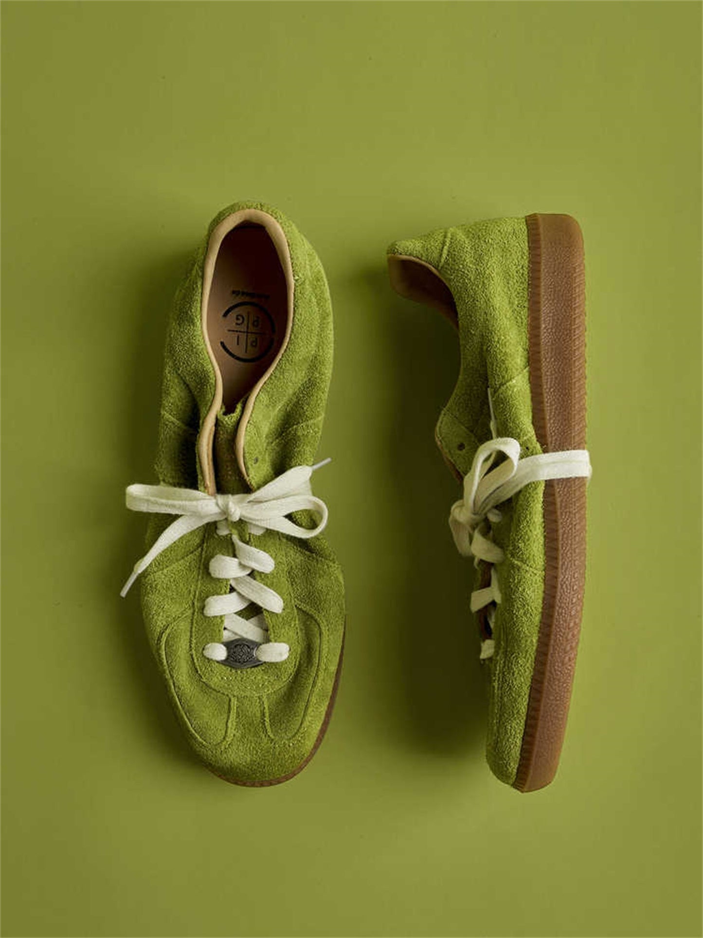 Women’s Unisex Retro Cattle Suede Shoes Cowhide Upper Round Toe - Merch Gone Viral