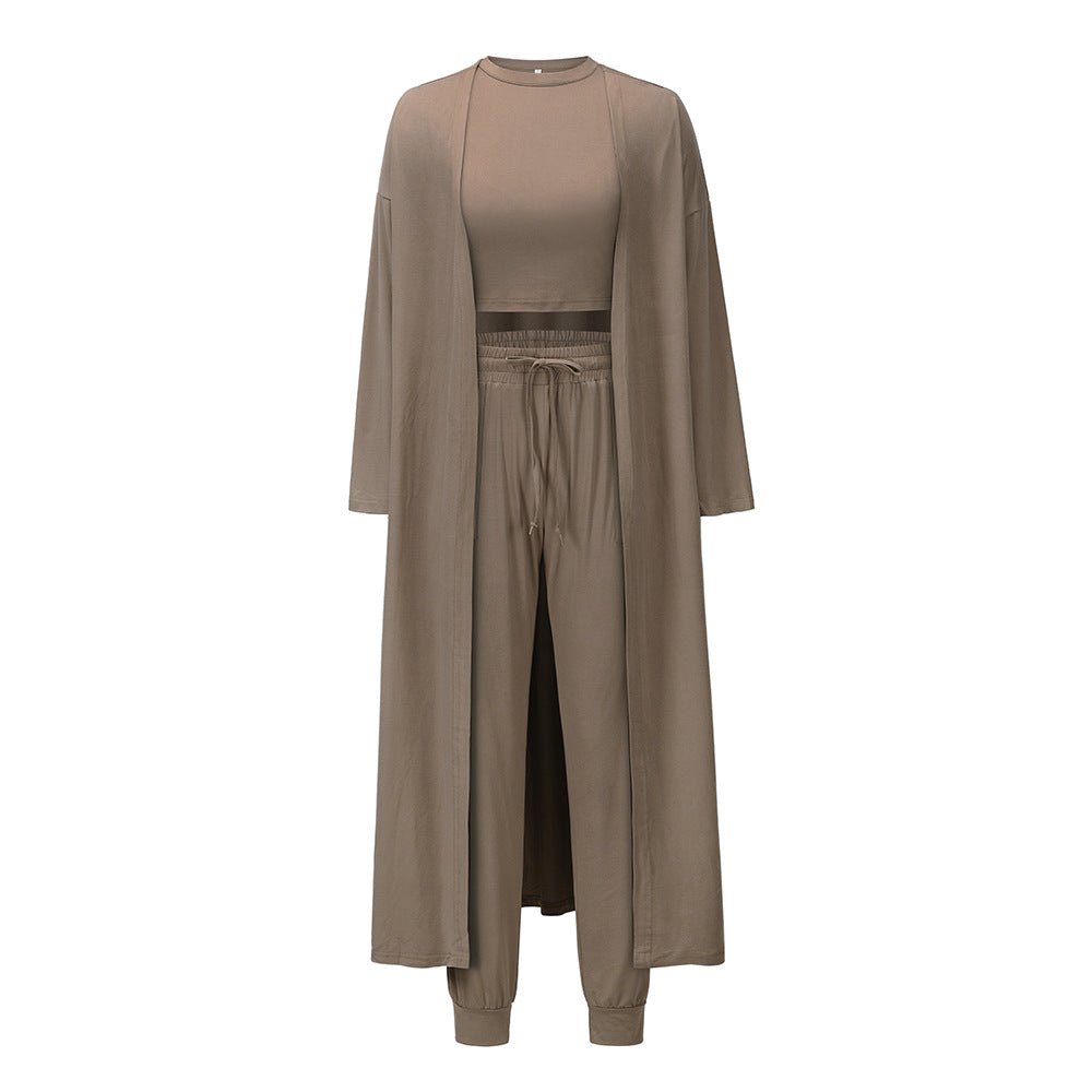 Women's Vest And Pants Set With Soft Breathable Polyester - Merch Gone Viral