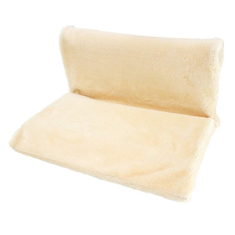 Your Cat Will Love This Plush Lamb Or Rabbit Fur Hammock Nest Bed For Ultimate Cozy Luxury. - merch gone viral.