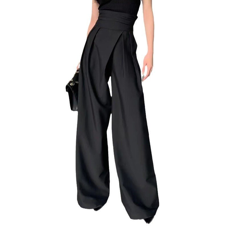 Your Perfect Luxury Wide - Leg Pants For Women That Deliver Couture Draping And Premium Polyester Comfort. - merch gone viral.