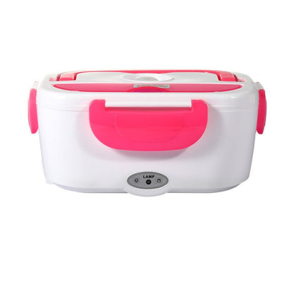 Your Premium Stainless Steel Heated Lunch Box Lets You Enjoy Warm Restaurant Quality Meals On The Go. - merch gone viral.