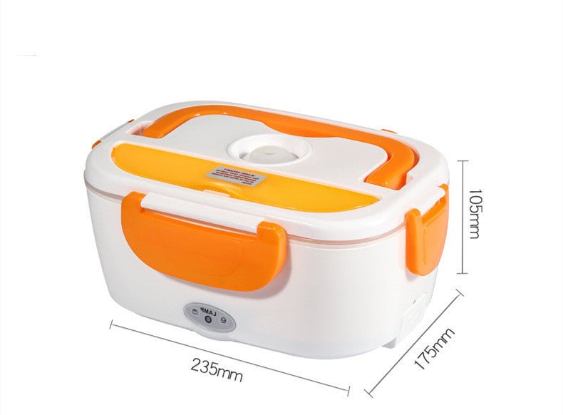 Your Premium Stainless Steel Heated Lunch Box Lets You Enjoy Warm Restaurant Quality Meals On The Go. - merch gone viral.