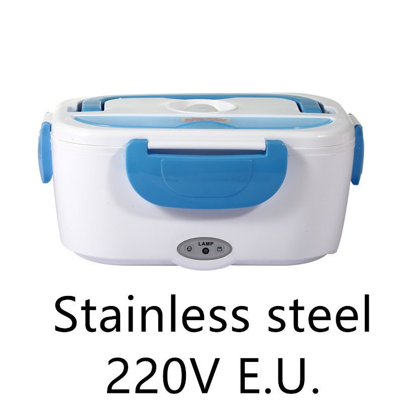 Your Premium Stainless Steel Heated Lunch Box Lets You Enjoy Warm Restaurant Quality Meals On The Go. - merch gone viral.