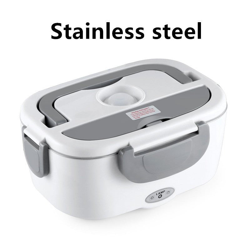 Your Premium Stainless Steel Heated Lunch Box Lets You Enjoy Warm Restaurant Quality Meals On The Go. - merch gone viral.